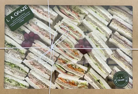 L A Graze Large Sandwich Wrap Box 2